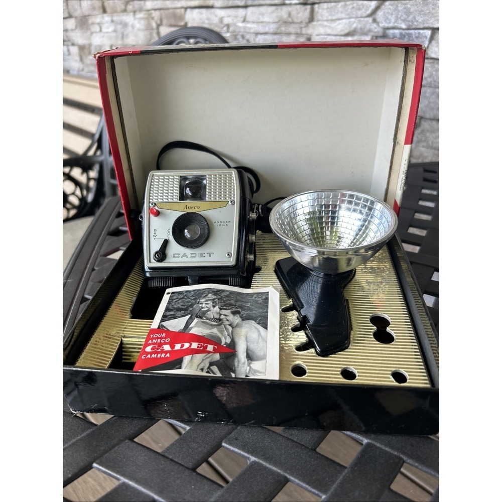 ansco camera Vintage Cadet Color Decor
